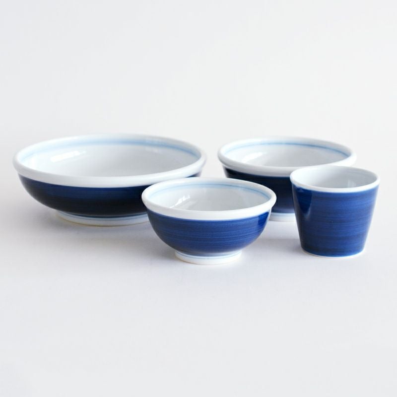 呉須巻 玉ぶち鉢 小｜和食器通販｜織部 Online Store【公式】