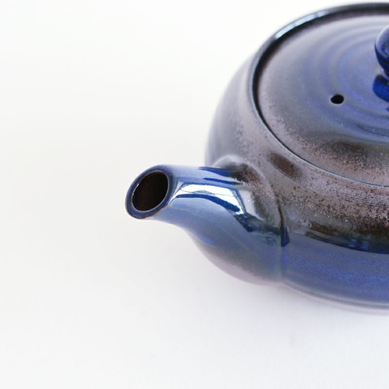 平型急須2号ナマコ巻（底アミ）｜和食器通販｜織部 Online Store【公式】