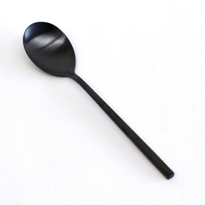 ルーナ ディナースプーン ブラック｜和食器通販｜織部 Online Store