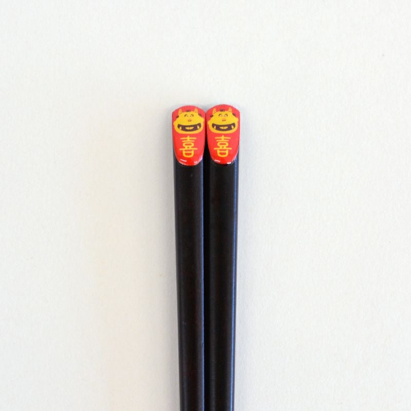 ぷっくりした手描き風の鬼っ子です