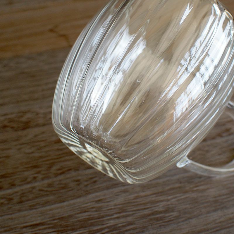 耐熱ガラスなので熱いお湯を入れてもOK