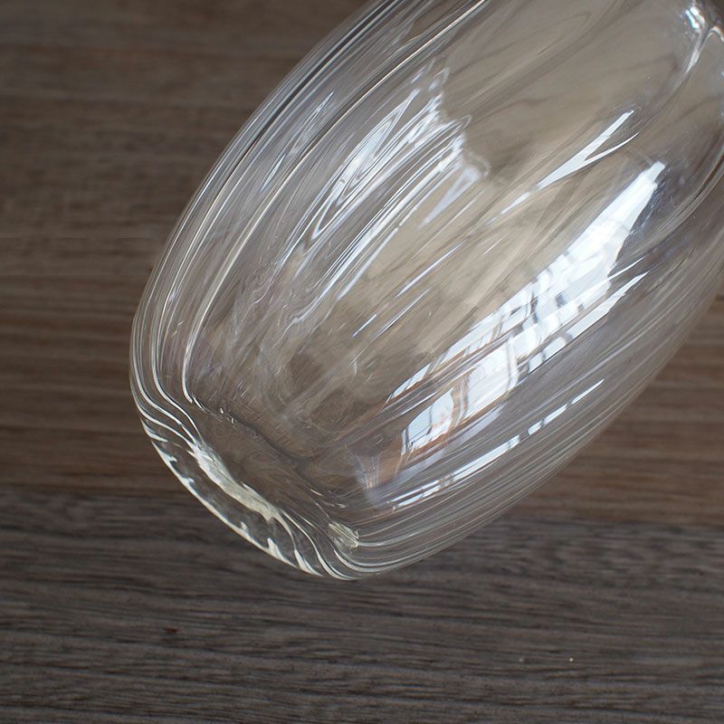 ぽってりとしたフォルムが可愛いグラス