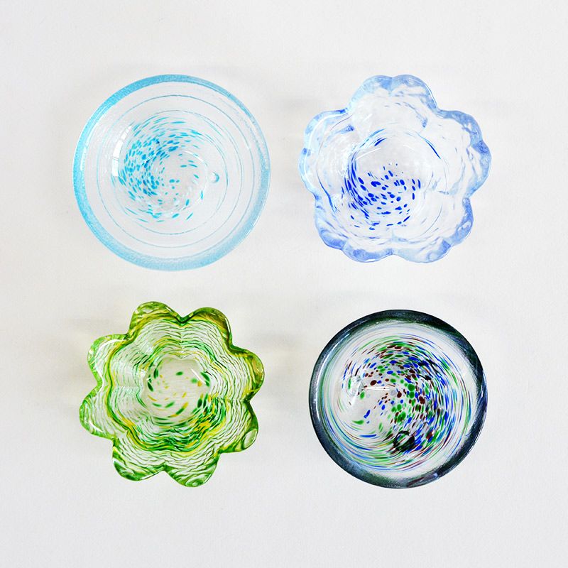 色彩玻璃 豆鉢セット4P｜和食器通販｜織部 Online Store【公式】