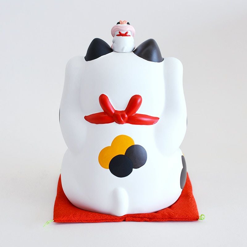 まねきねこ 七福神付き  置物 錦彩七福神招き猫｜和食器通販｜織部 Online Store【公式】