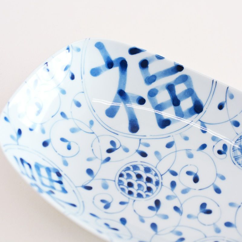 藍凛堂 角大鉢 ペア｜和食器通販｜織部 Online Store【公式】