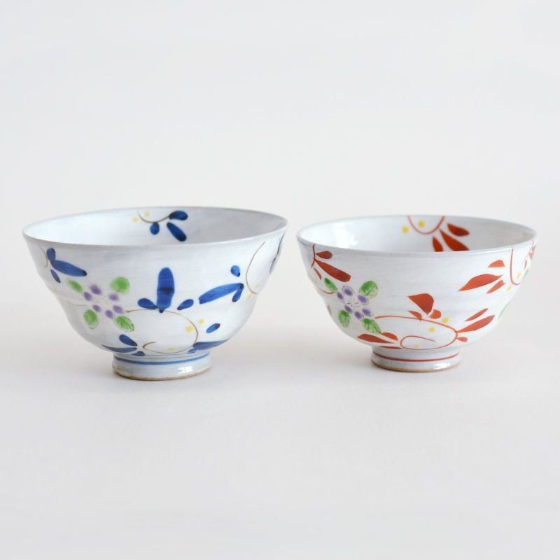 唐草小花 茶碗 小｜和食器通販｜織部 Online Store【公式】