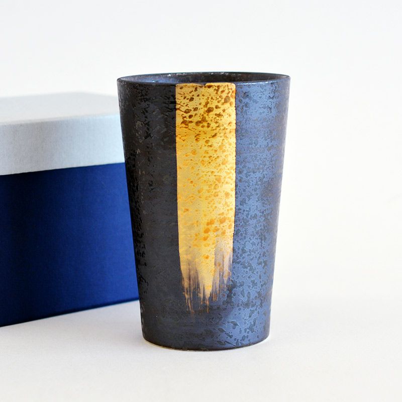 キーポ ビアカップ 黒金彩｜和食器通販｜織部 Online Store【公式】
