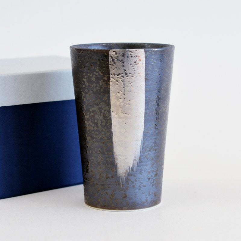 キーポ ビアカップ 黒銀彩｜和食器通販｜織部 Online Store【公式】