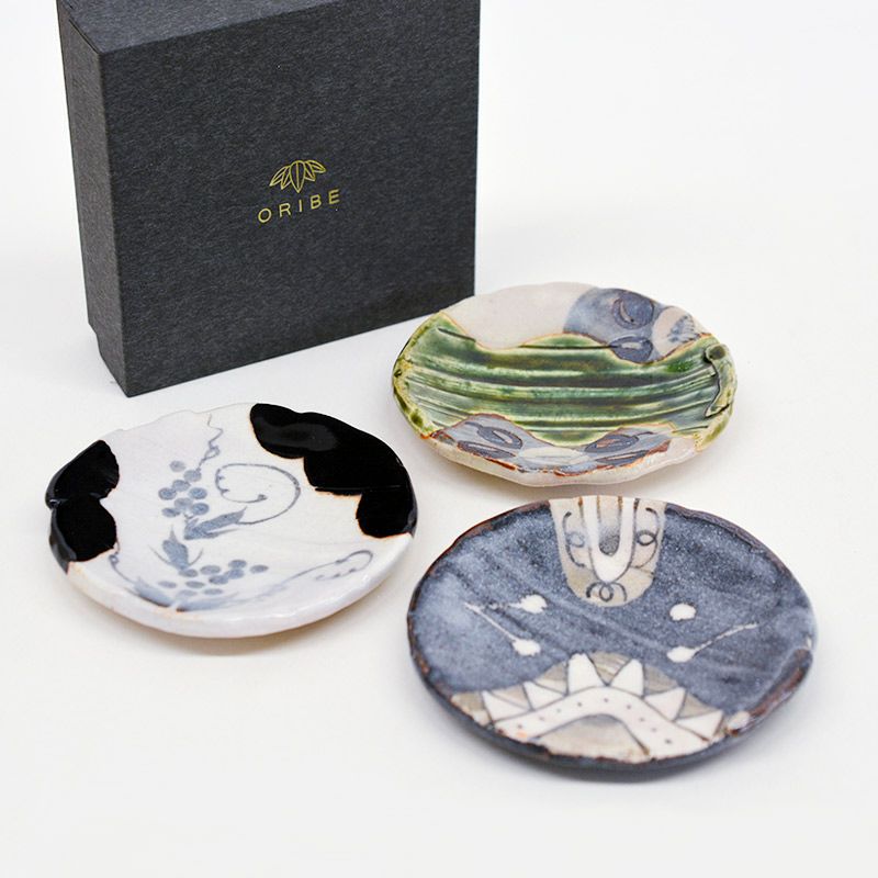 美濃彩 銘々皿揃｜和食器通販｜織部 Online Store【公式】