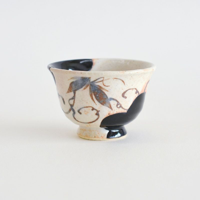 美濃焼　織部　作家物　陶印　茶器セット　煎茶揃い　宝瓶　湯呑 美濃焼】織部 茶器セット【不動窯】 食器 急須 湯呑み 湯飲み コップ