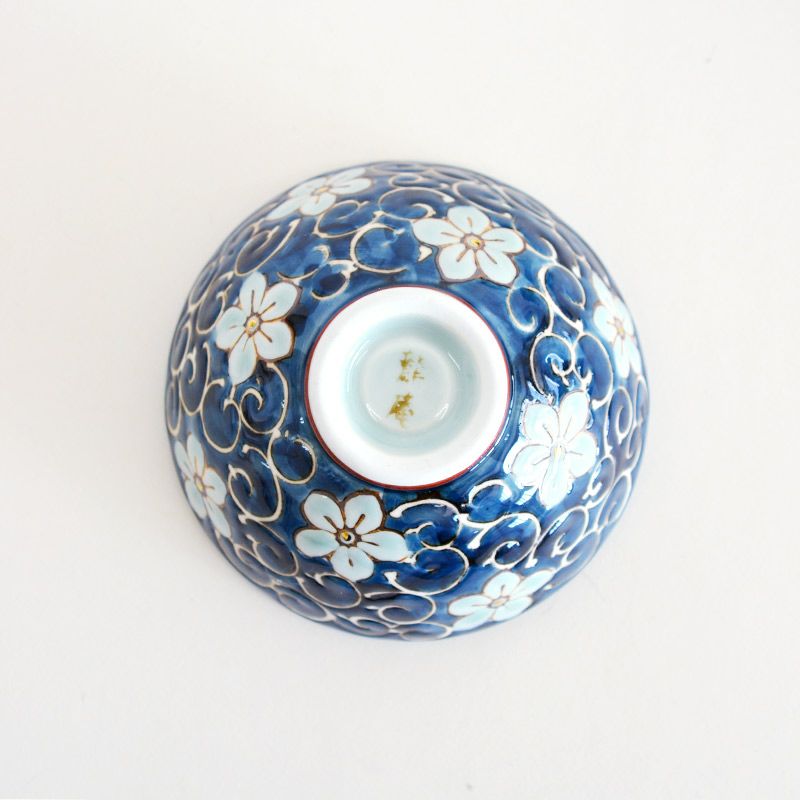 桔梗唐草 茶碗 赤｜和食器通販｜織部 Online Store【公式】