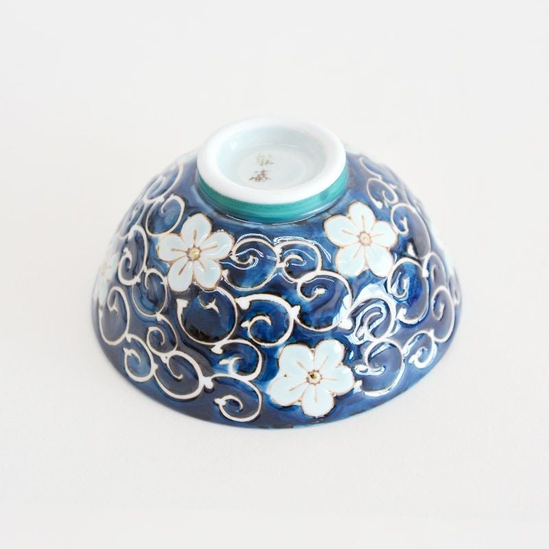 桔梗唐草 茶碗 緑｜和食器通販｜織部 Online Store【公式】