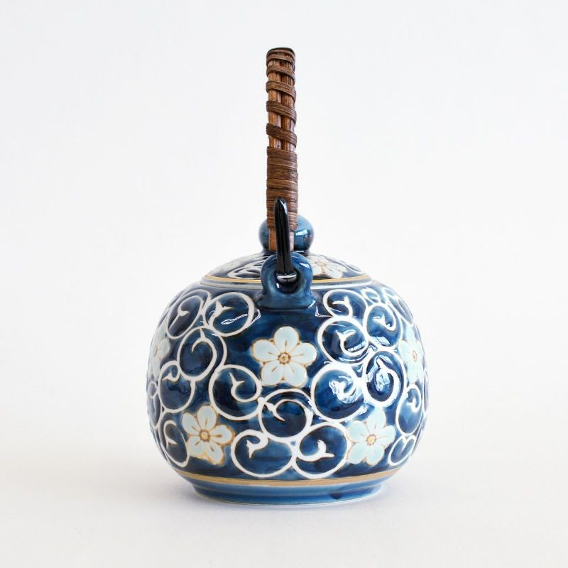 桔梗唐草 土瓶｜和食器通販｜織部 Online Store【公式】