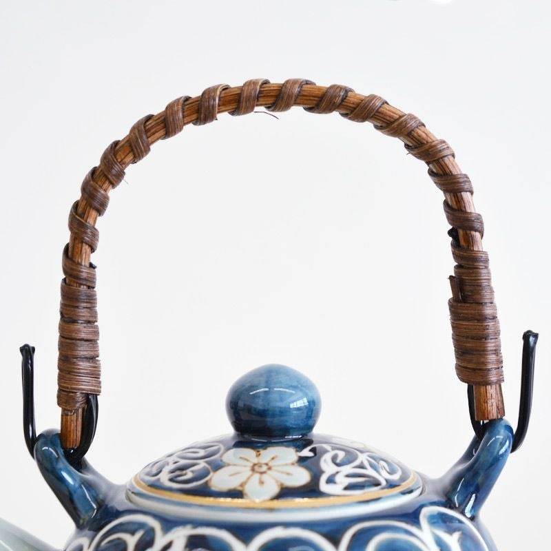 桔梗唐草 土瓶｜和食器通販｜織部 Online Store【公式】