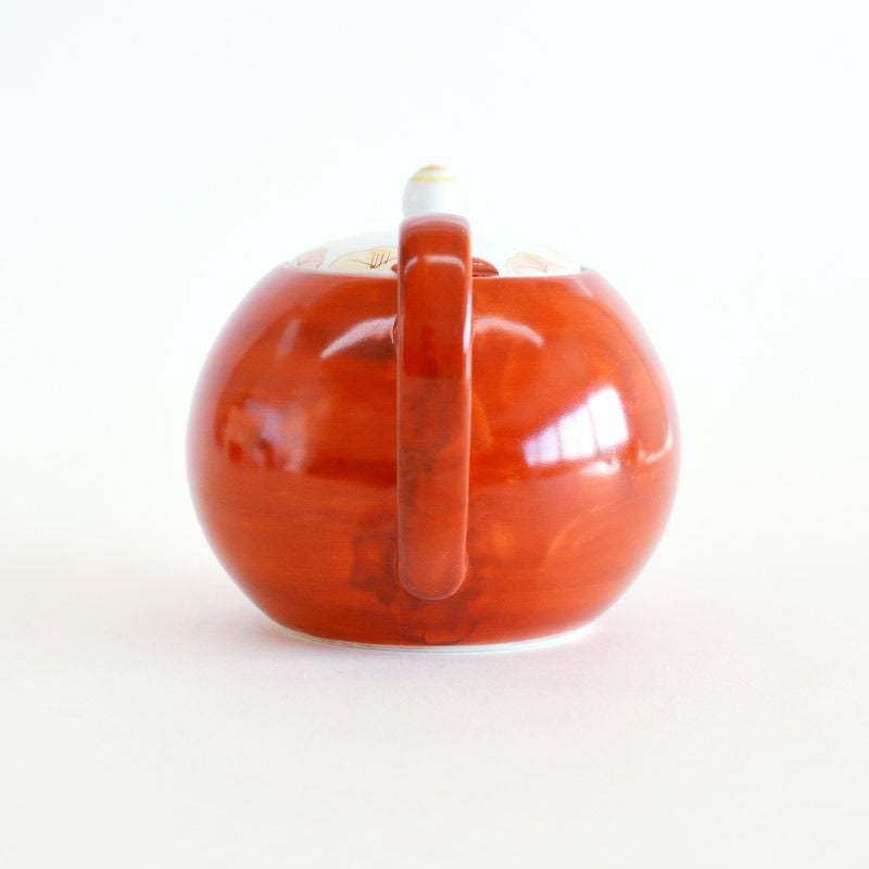 赤絵 流水椿 茶器セット｜和食器通販｜織部 Online Store【公式】