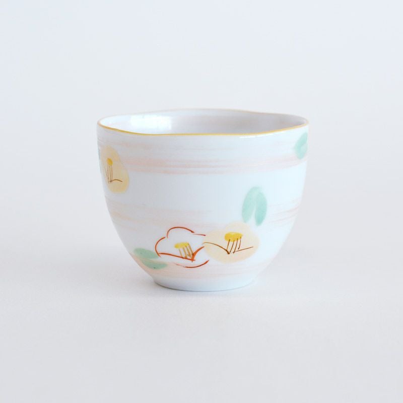 赤絵 流水椿 茶器セット｜和食器通販｜織部 Online Store【公式】