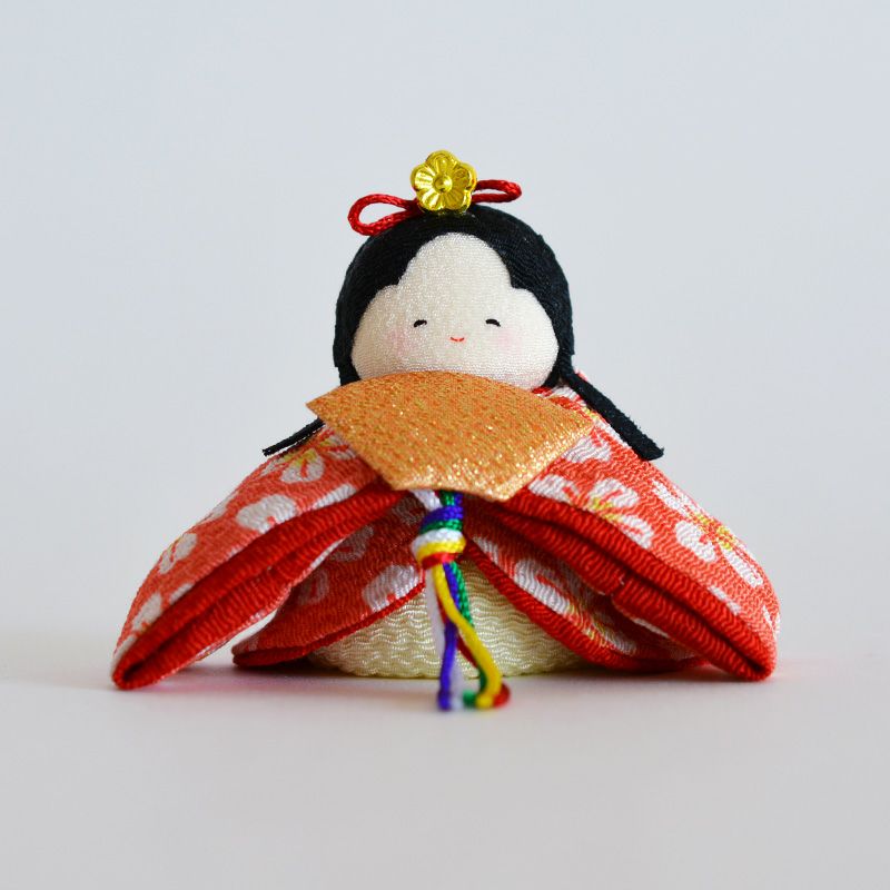 ぽてりひな2人（桜）はんなり屏風付｜和食器通販｜織部 Online Store