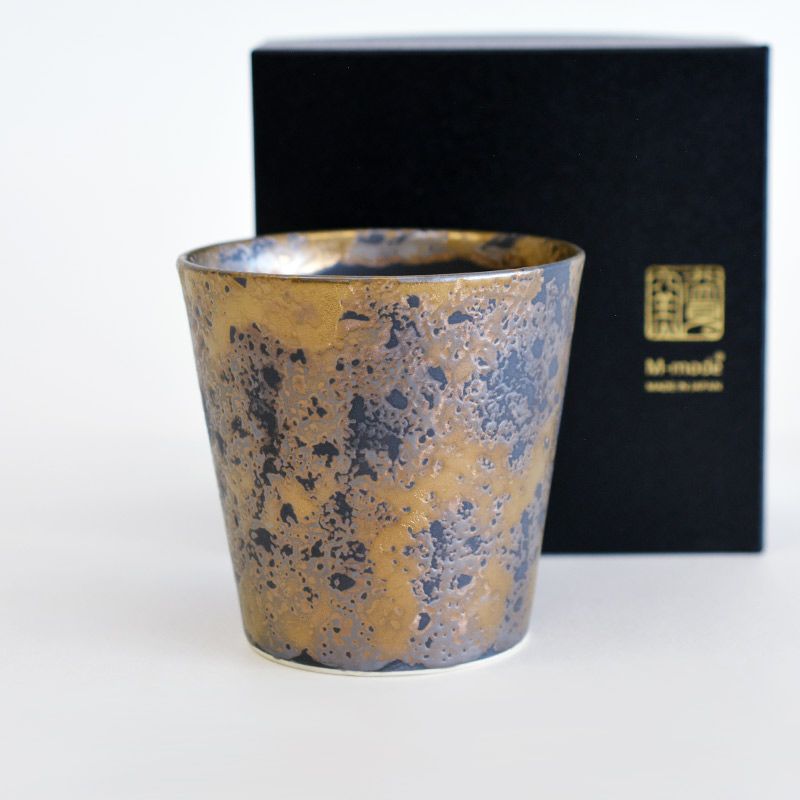 益見窯 金彩 焼酎カップ｜和食器通販｜織部 Online Store【公式】