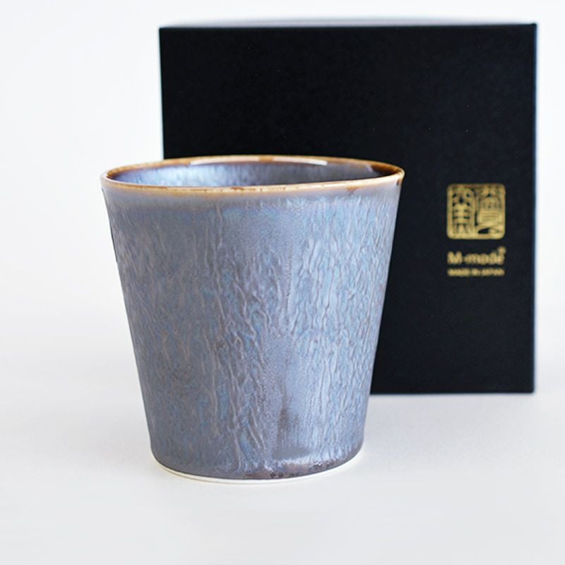 益見窯 銀彩 焼酎カップ