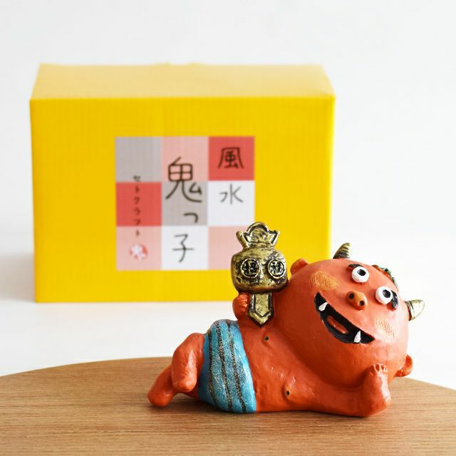 風水鬼っ子 幸福丸 大中小 3個セット｜和食器通販｜織部 Online Store