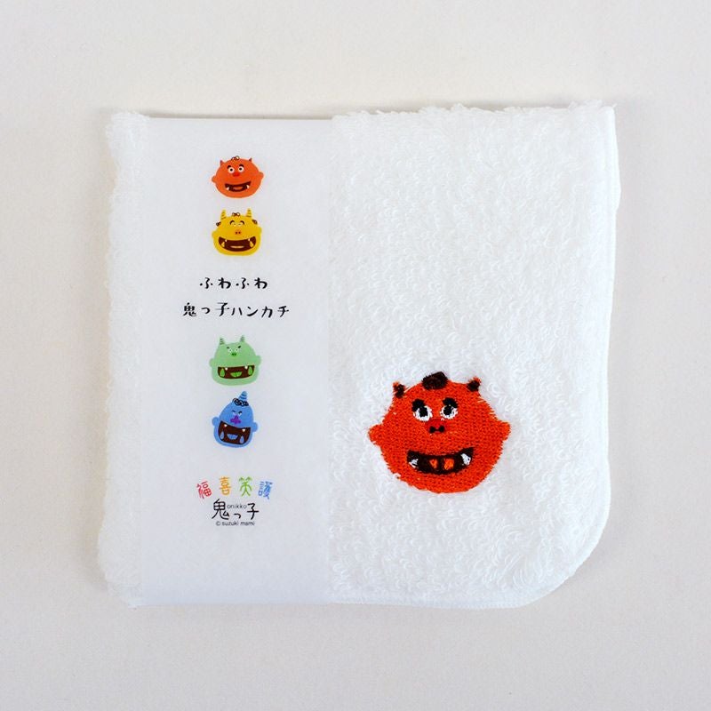 ふわふわ 鬼っ子 ハンカチ 守之助｜和食器通販｜織部 Online Store【公式】