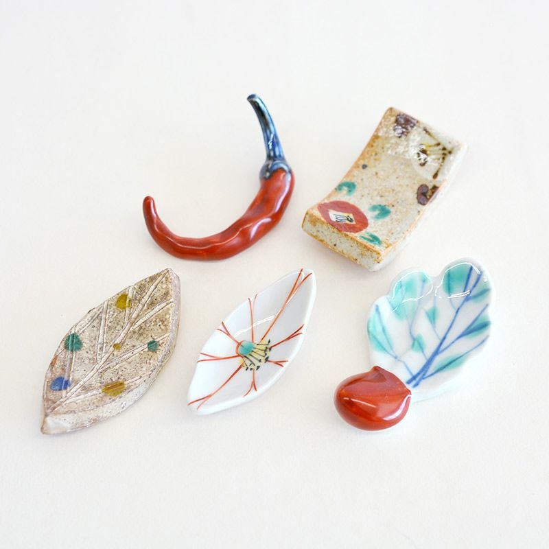 箸置五選揃｜和食器通販｜織部 Online Store【公式】