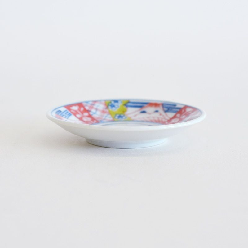 江戸っ子恐竜 しあわせ図鑑（まめ皿4枚セット）｜和食器通販｜織部