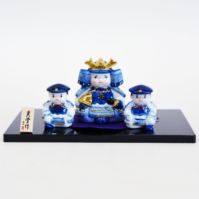 染錦初陣大将飾り｜和食器通販｜織部 Online Store【公式】