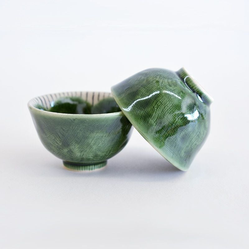 織部焼 花道具緑色 陶器 花器 中型 花織部 茶器セット｜和食器通販｜織部 Online Store【公式】