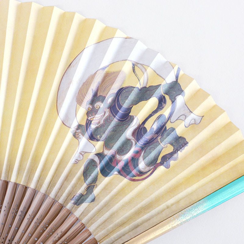 漆芸扇子 風神雷神｜和食器通販｜織部 Online Store【公式】