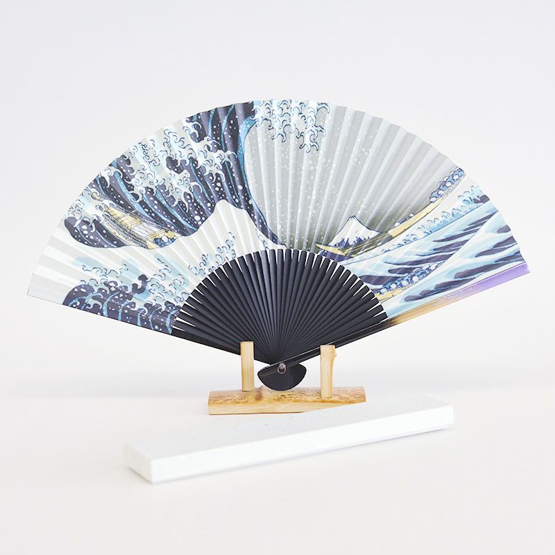 漆芸扇子 波｜和食器通販｜織部 Online Store【公式】
