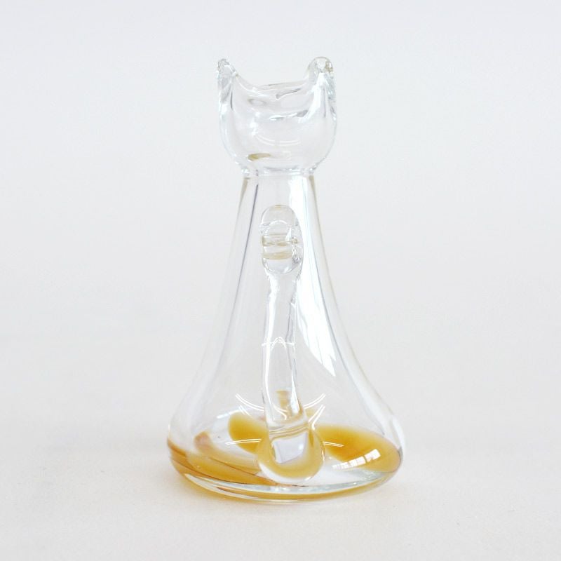 茶と白のマーブル模様が印象的です