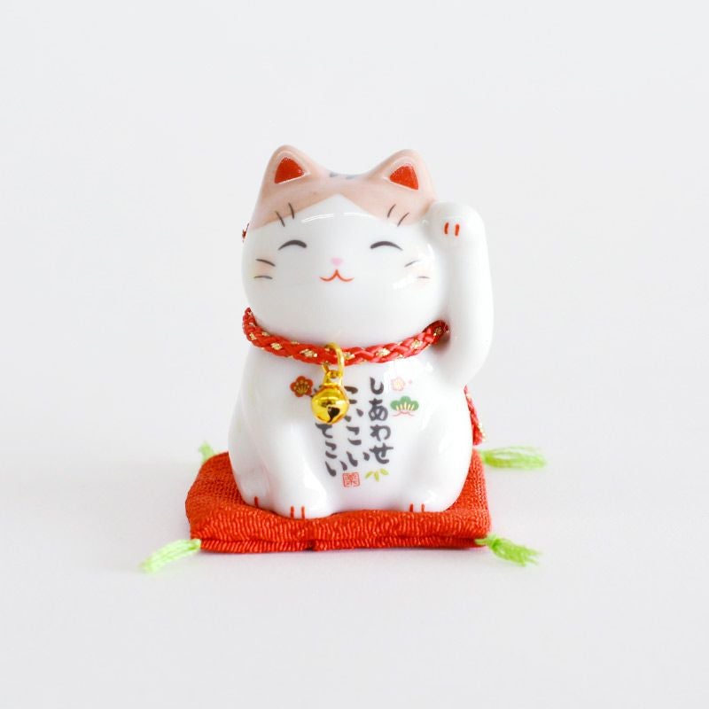 彩絵福招き猫 茶とら｜和食器通販｜織部 Online Store【公式】