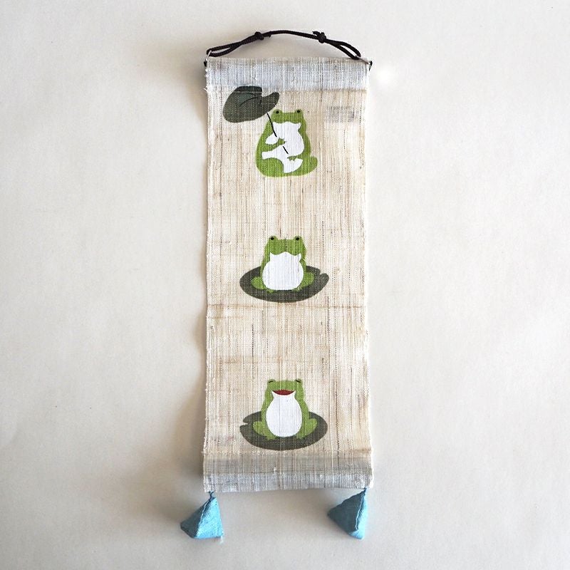 豆タペストリー　笑福かえる