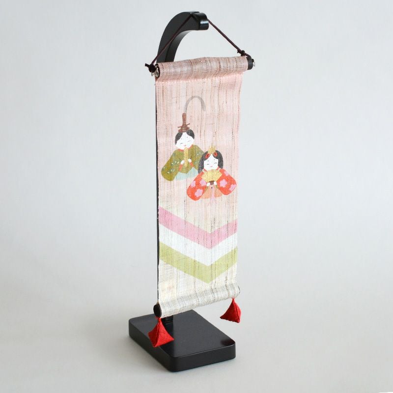 豆タペストリー 三色雛｜和食器通販｜織部 Online Store【公式】