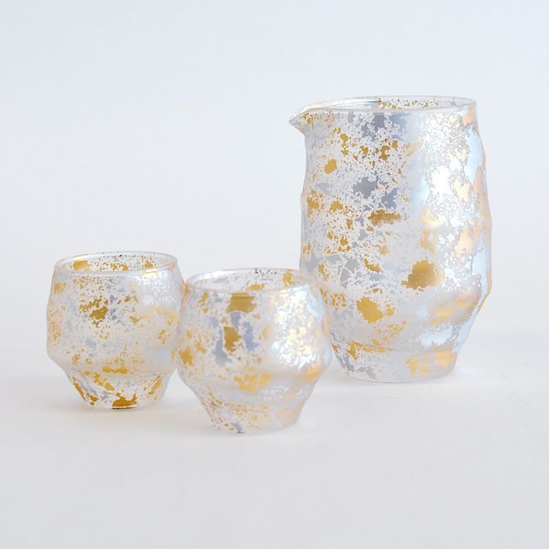 喜箔グラス 酒器セット｜和食器通販｜織部 Online Store【公式】