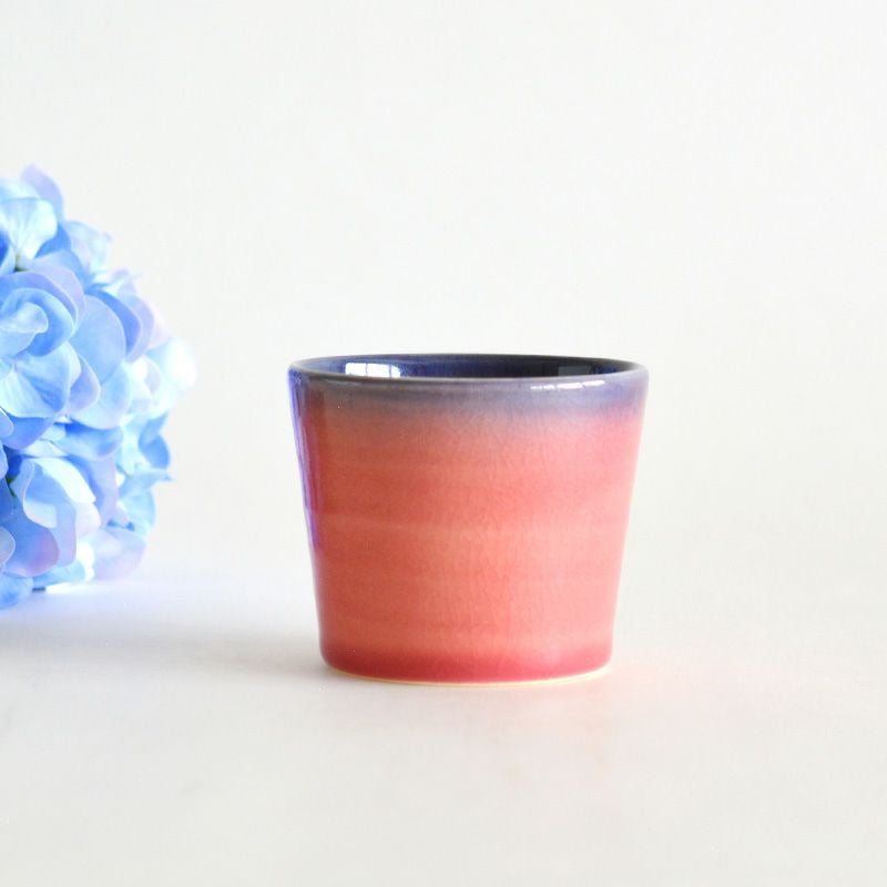 貫入 そば猪口 ピンク｜和食器通販｜織部 Online Store【公式】
