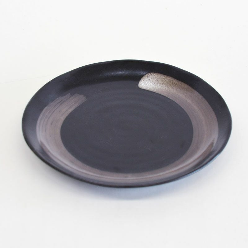 天目刷毛目大皿