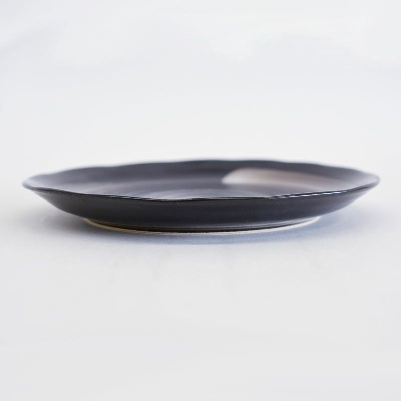 天目刷毛目大皿 