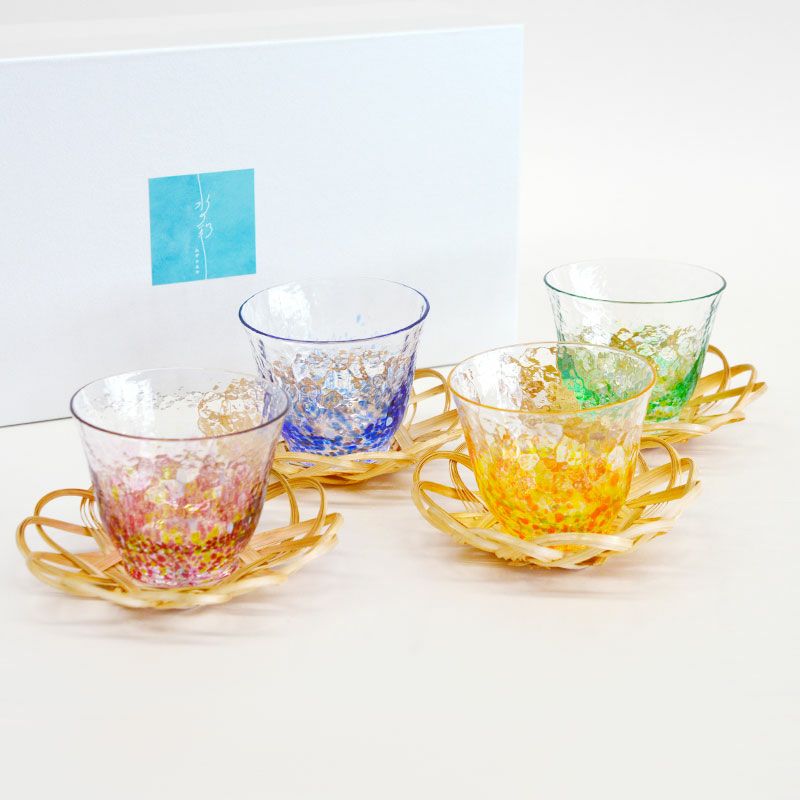 水の彩 冷茶セット｜和食器通販｜織部 Online Store【公式】