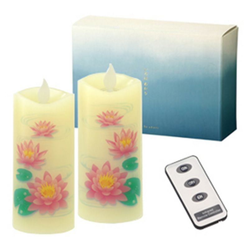 専用リモコンを使っていただくと、２本同時にＯＮ/ＯＦＦ、タイマーの設定も可能です