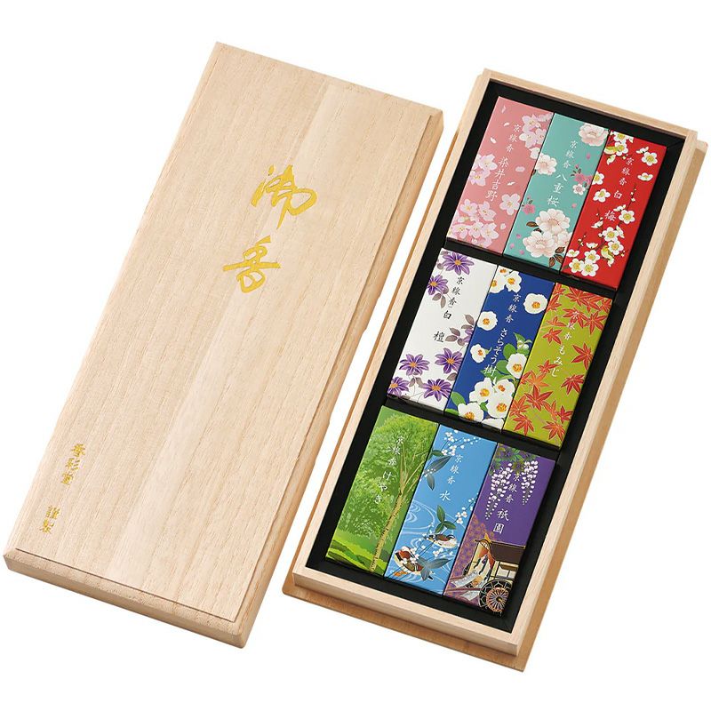 進物線香 短寸九種四季彩｜和食器通販｜織部 Online Store【公式】