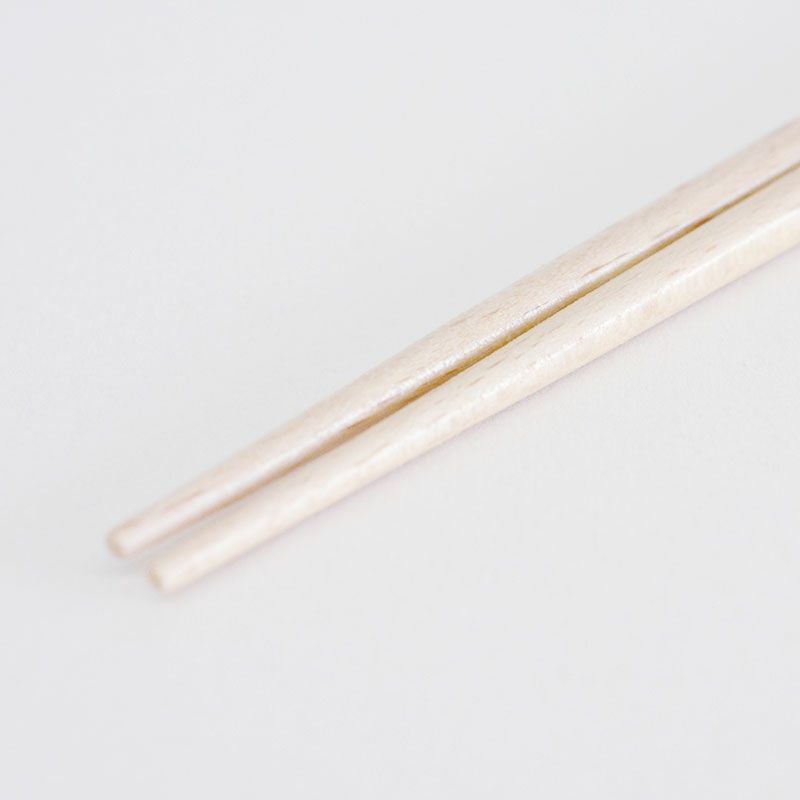 箸先はすべりどめ加工が施されています