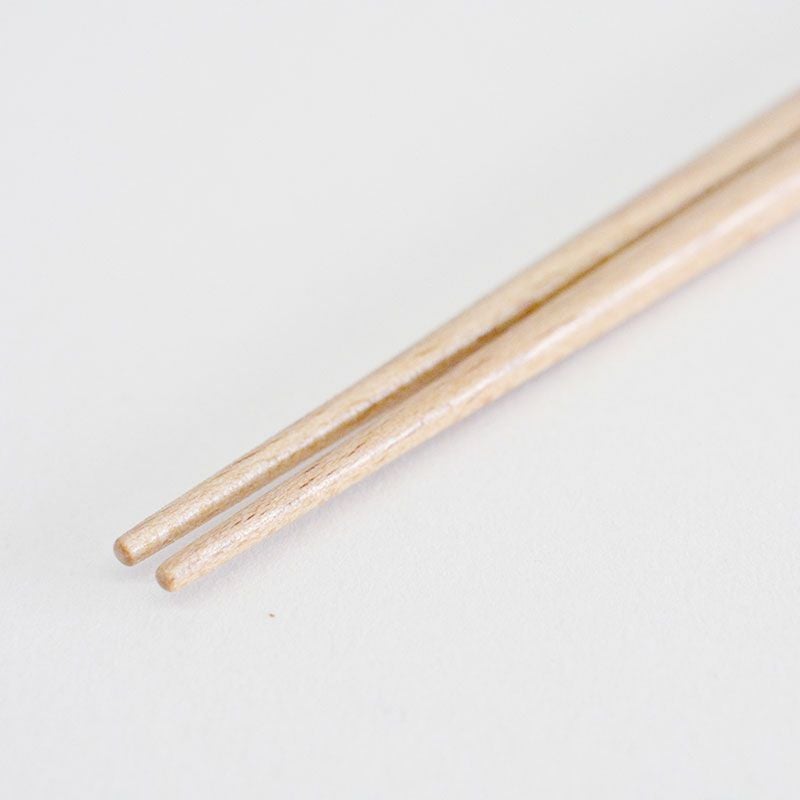 箸先はすべりどめ加工が施されています