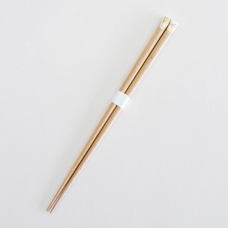 にゃんともかわいい猫の箸です