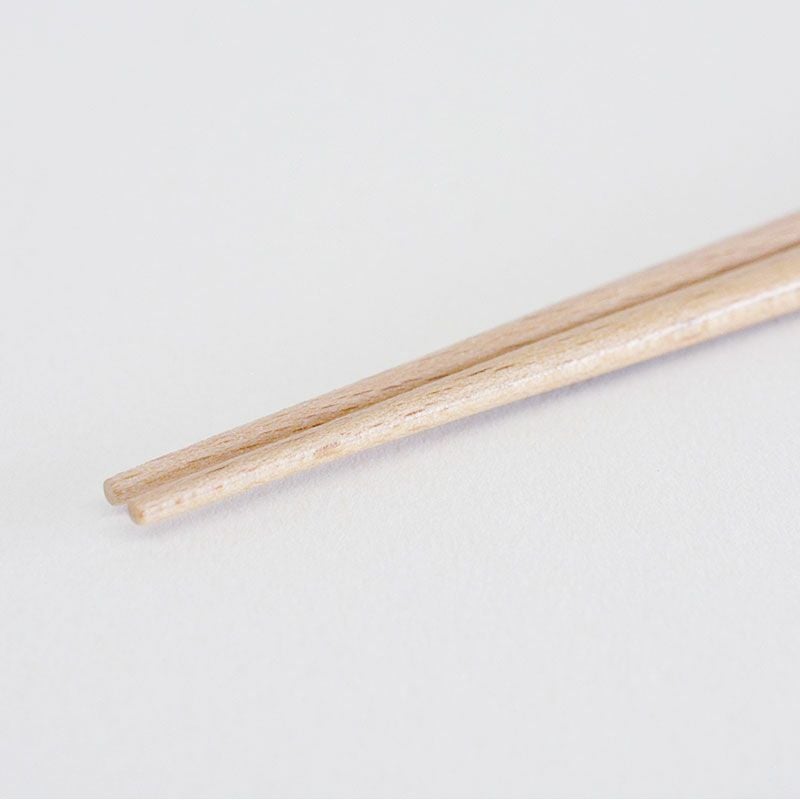 箸先はすべりどめ加工が施されています