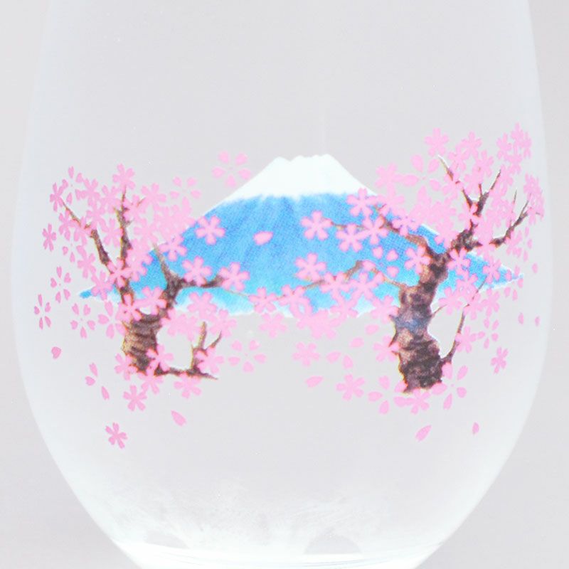 富士桜、紅葉 グラスペア｜和食器通販｜織部 Online Store【公式】