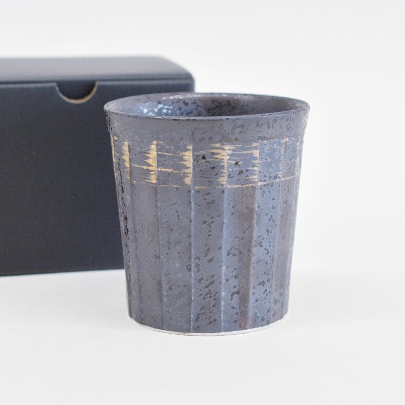 黒陶金彩カスリ キーポ ロックグラス｜和食器通販｜織部 Online Store