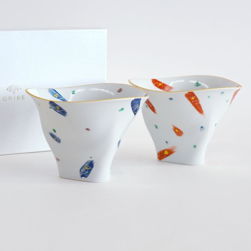 咲色 いろはボウル ペア｜和食器通販｜織部 Online Store【公式】