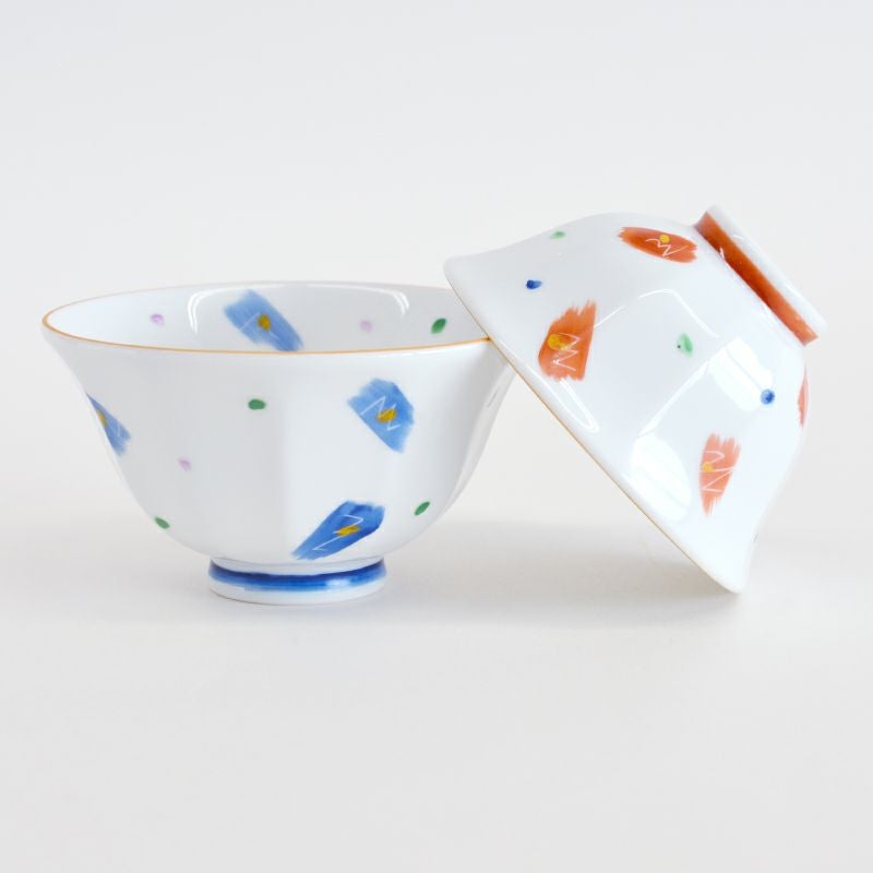 同シリーズの茶碗ペアもございます